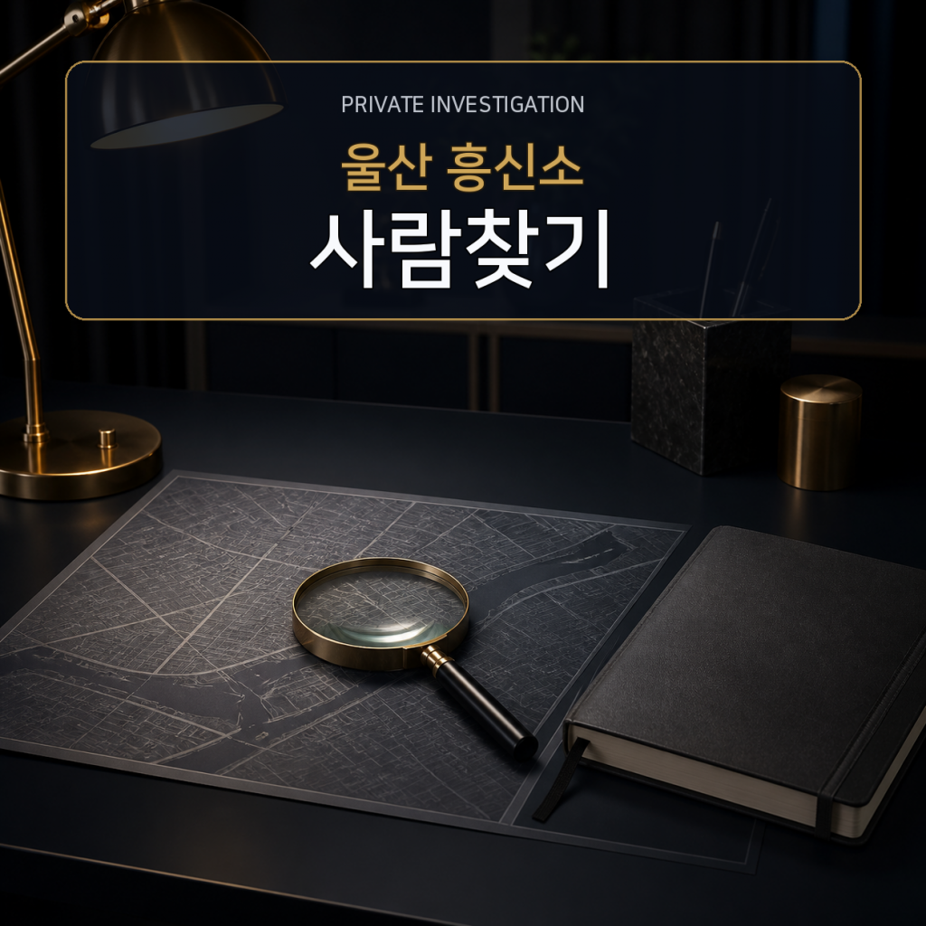울산 사람찾기·소재파악 전문 흥신소