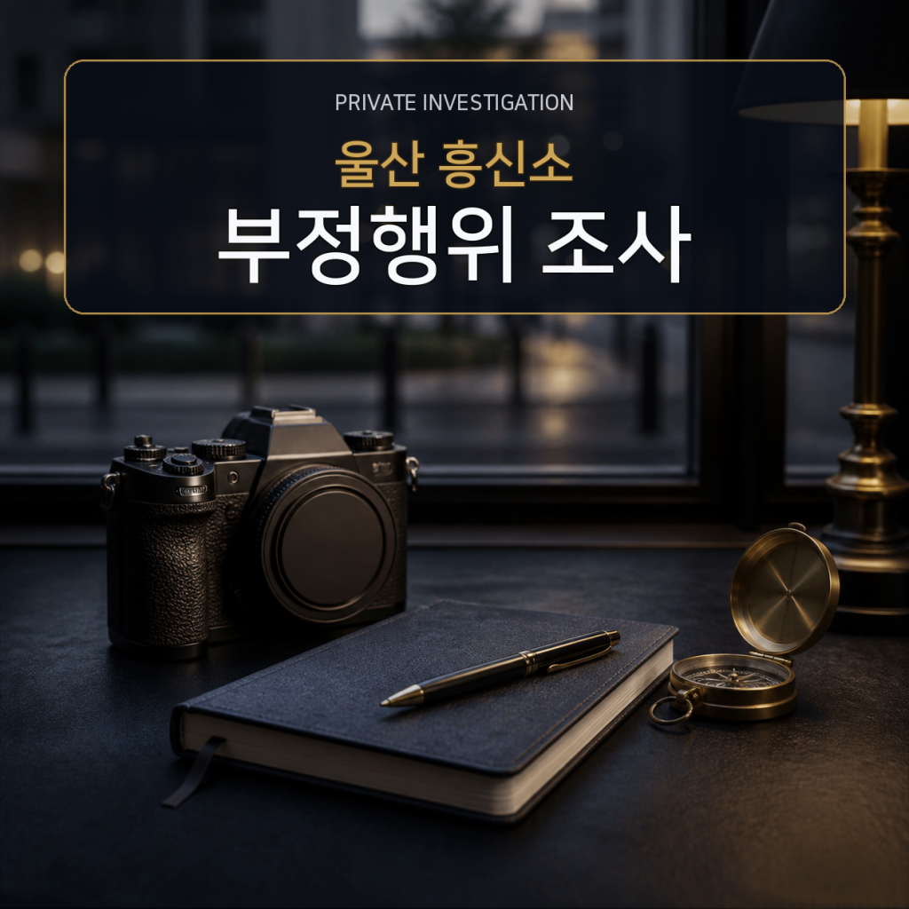 울산 부정행위 사실조사 전문 흥신소